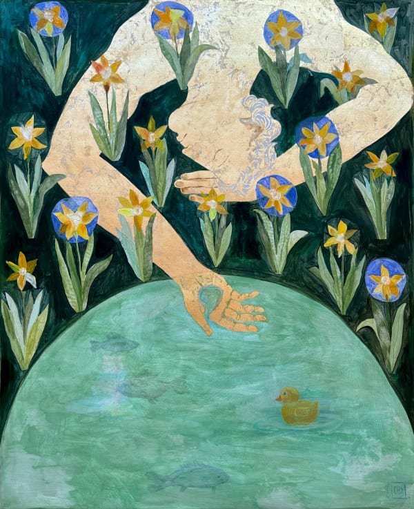 Delia Hamer, Am Teich der Erinnerungen, 2024