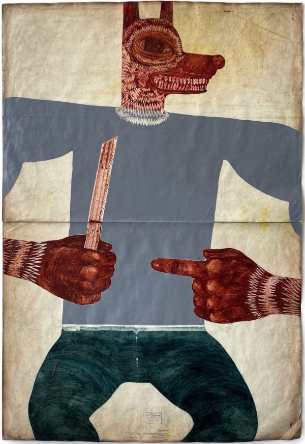 Stewart Swan, Red Assailant, 2023