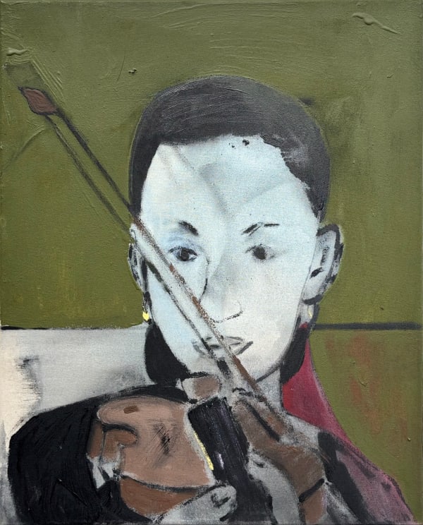 Peter Doyle, Eimear with Fiddle, 2025