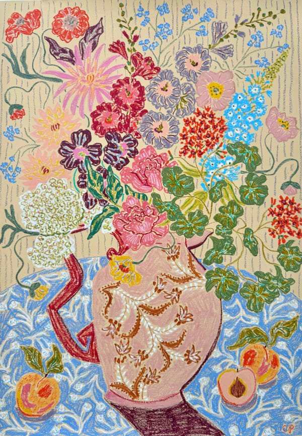 Camilla Perkins, Studio Flowers from Normandy, 2025