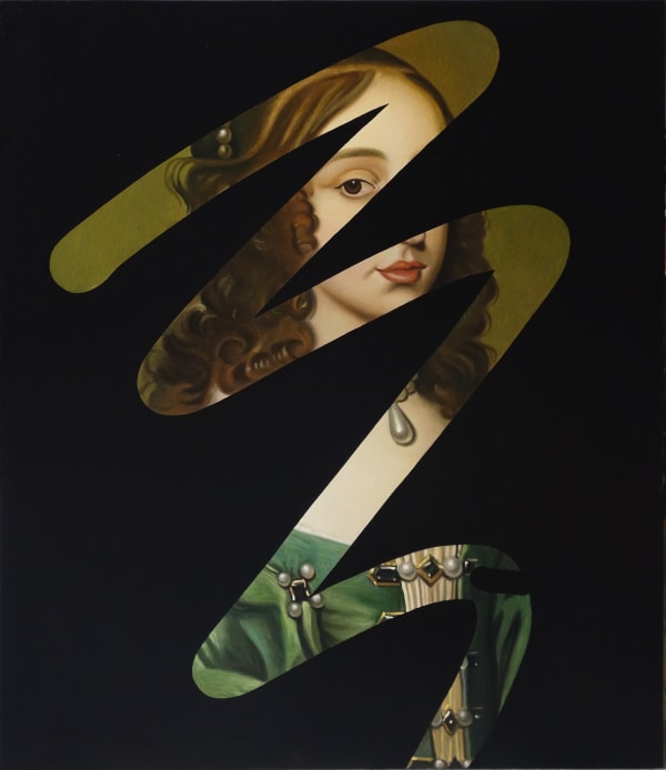 Lino Lago, Fake Abstract (Sir Peter Lely), 2023