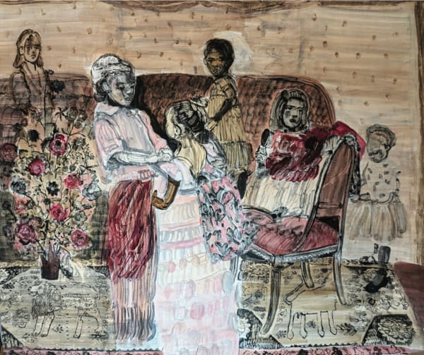 Martha Zmpounou, Dressing Up, 2025