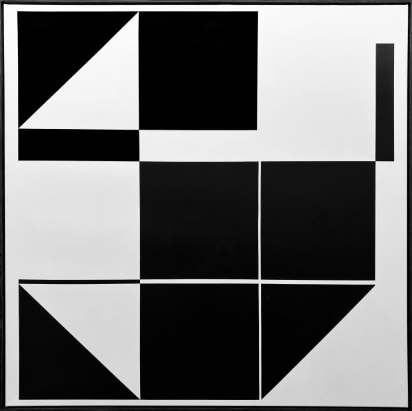 Carsten Beck, Asymetric Black Composition, 2023
