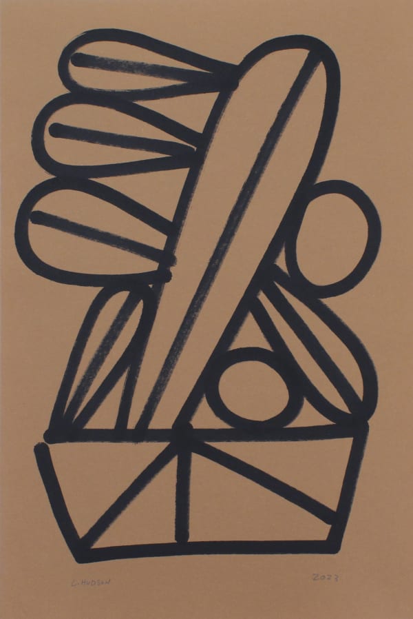 Cody Hudson, Untitled (Peace Pot Plant Series) #5, 2023