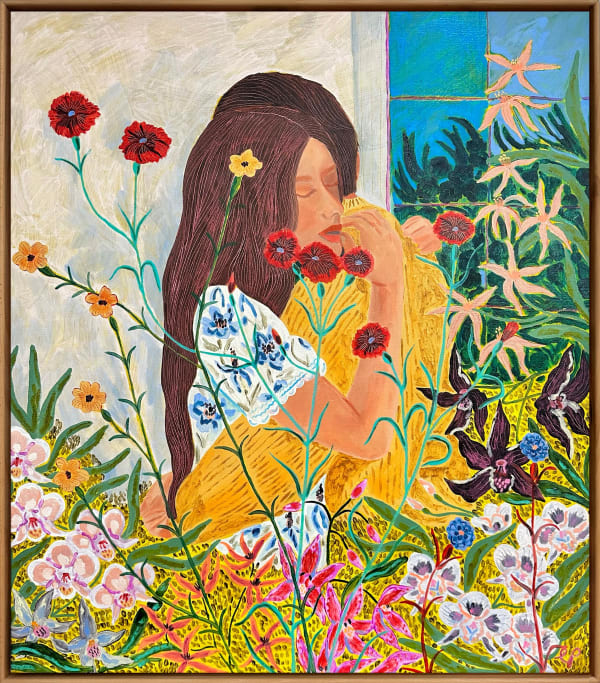 Camilla Perkins, Lovers in the Orchids, 2024