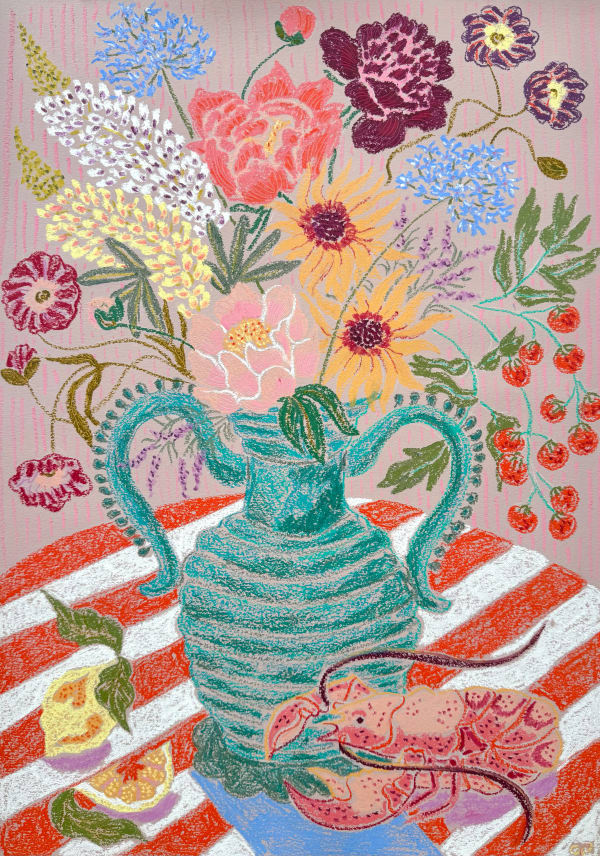 Camilla Perkins, Studio Flowers from Provence, 2025