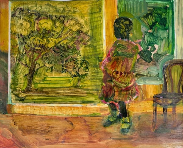 Martha Zmpounou, In the Museum, 2025