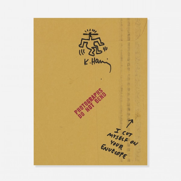 Keith Haring, Untitled (Do Not Bend), 1985