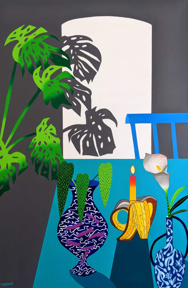 Cathy Tabbakh, Intérieur Botanique, 2022