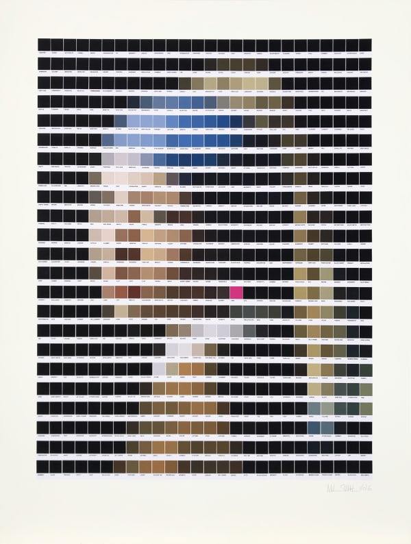 Nick Smith, Girl with the Pink Earring XL, 2016