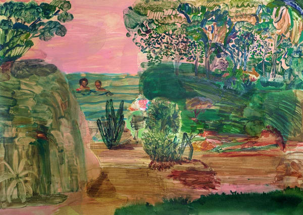 Martha Zmpounou, Echoes of Summer, 2025