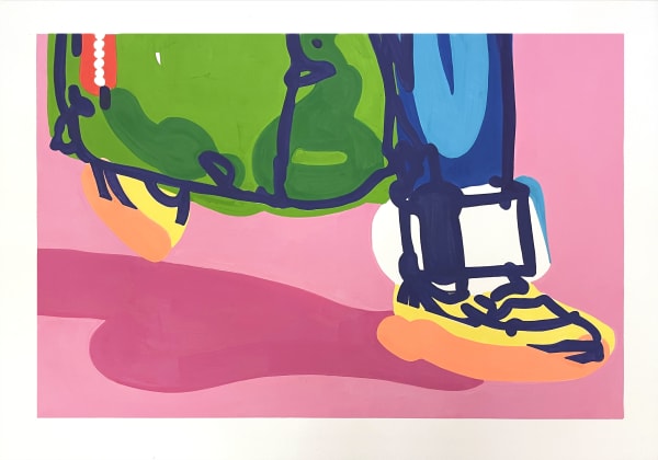Toby Neilan, Yellow Loafers, 2021