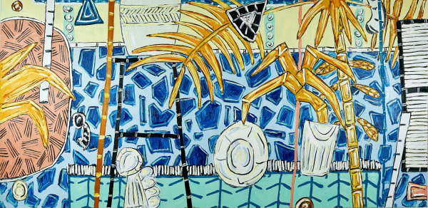 Alec Cumming, Poolside Shimmer, 2022