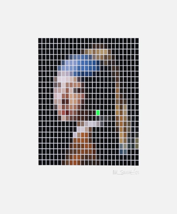 Nick Smith, Girl with the Neon Green Earring, 2025