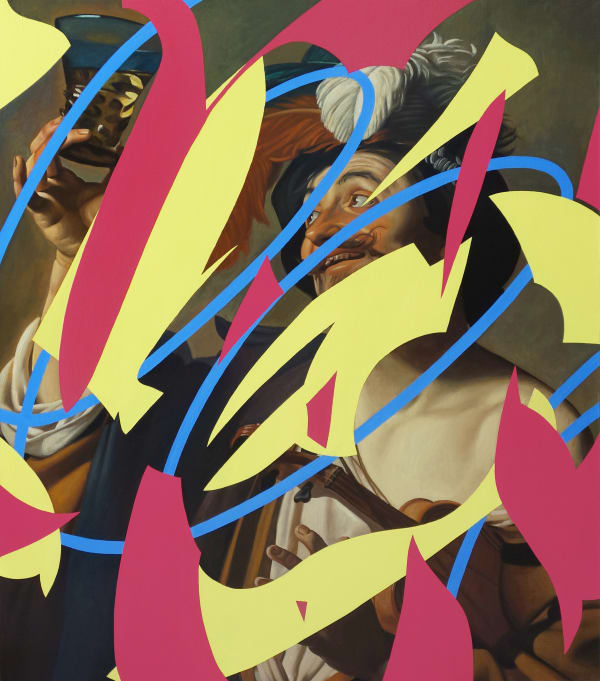 Lino Lago, Fake Abstract (Gerrit van Honthorst), 2023