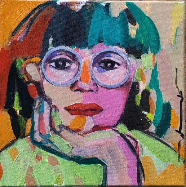 Golnaz Afraz, From there , 2024