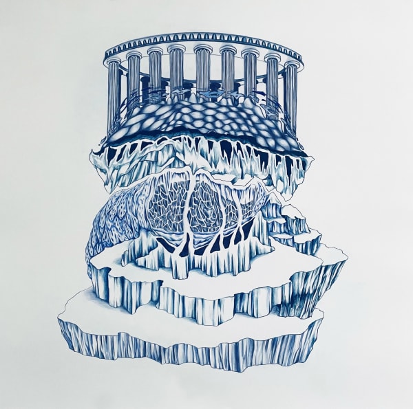 Jovita Majewski, Columns of matter 1, 2025