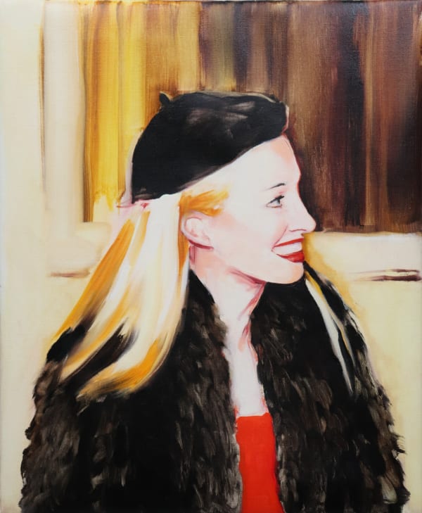 Eugenia Cuellar Caroline, 2022 Oil on linen 61 x 50 cm 24 x 19 3/4 in