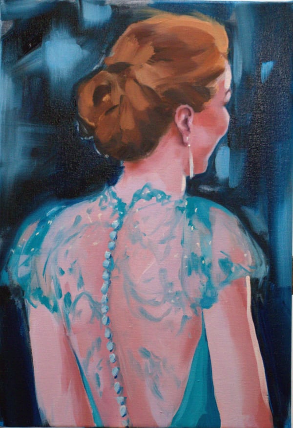 Eugenia Cuellar Kate, 2022 Oil on linen 38 x 55 cm 15 x 21 5/8 in