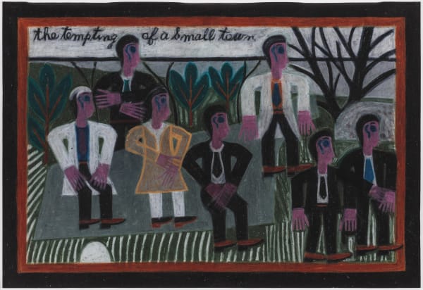 Eddie Arning, Untitled, 1968-1970