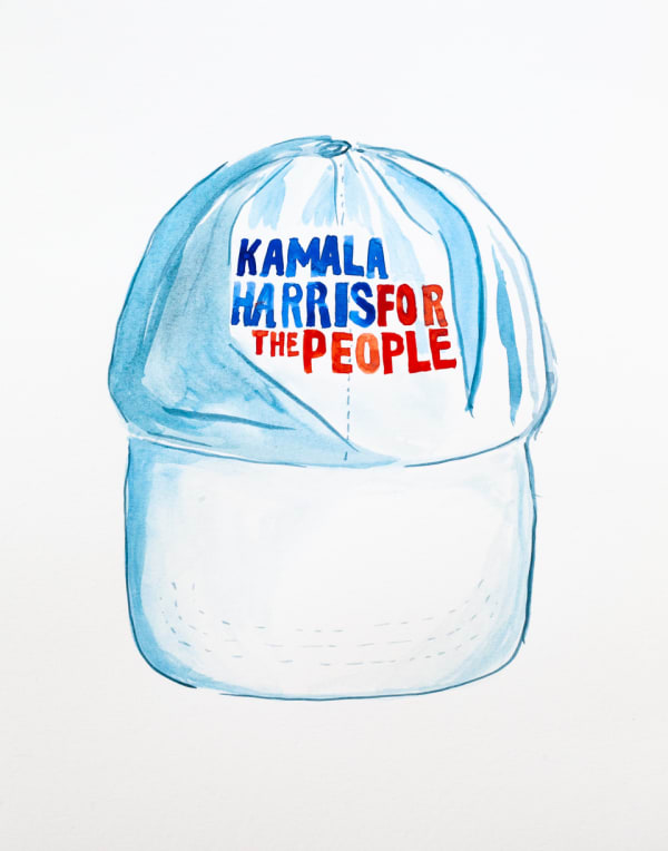Bastienne Schmidt, Kamala Harris Cap - Everyday Objects in the Time of a Pandemic, 2020