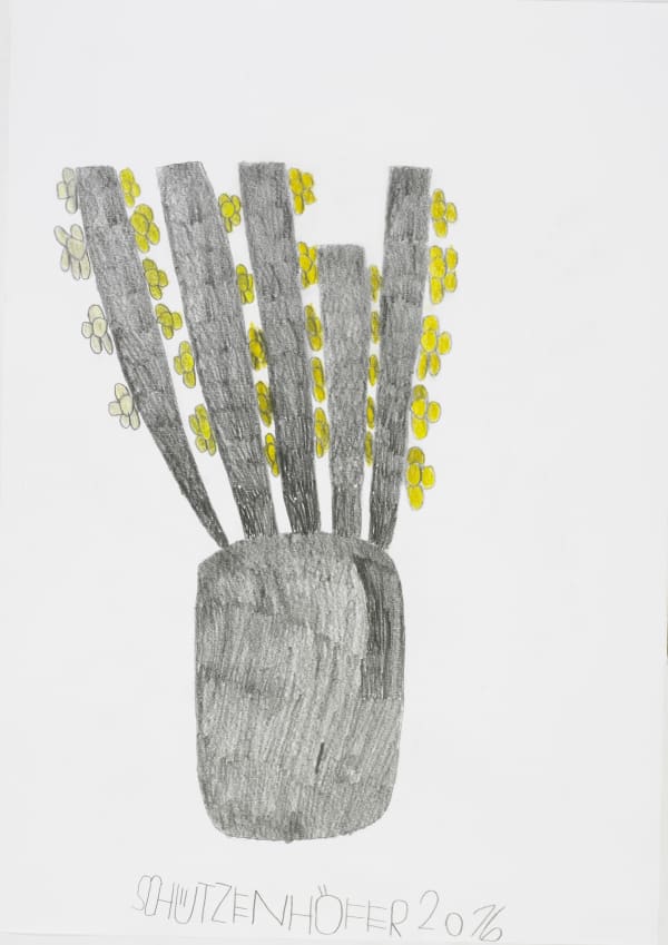 Günther Schützenhöfer, Forsythias bouquet, 2016