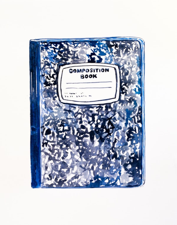 Bastienne Schmidt, Composition Book - Everyday Objects in the Time of a Pandemic, 2020