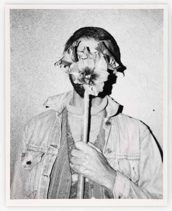 Tony MORGAN Tony Morgan (Amaryllis), 1976 black and white vintage photograph 36 x 45 cm (unframed)