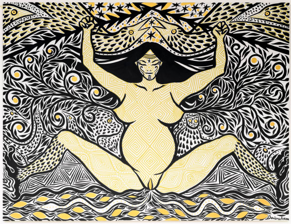 Daiara TUKANO, Ohpeko Pati - world of the sacred waters of the Grand Mother of the universe, 2023