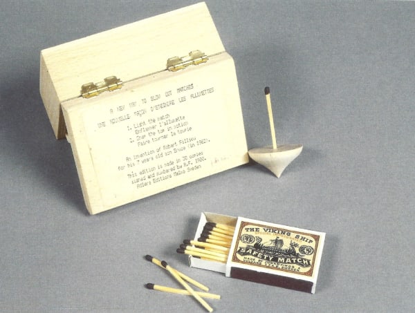 Robert FILLIOU, A New Way to Blow Out Matches, 1980