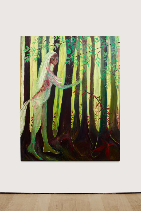 Jennifer BINNIE, Lady of the Forest Nurtures the Trees, 2024