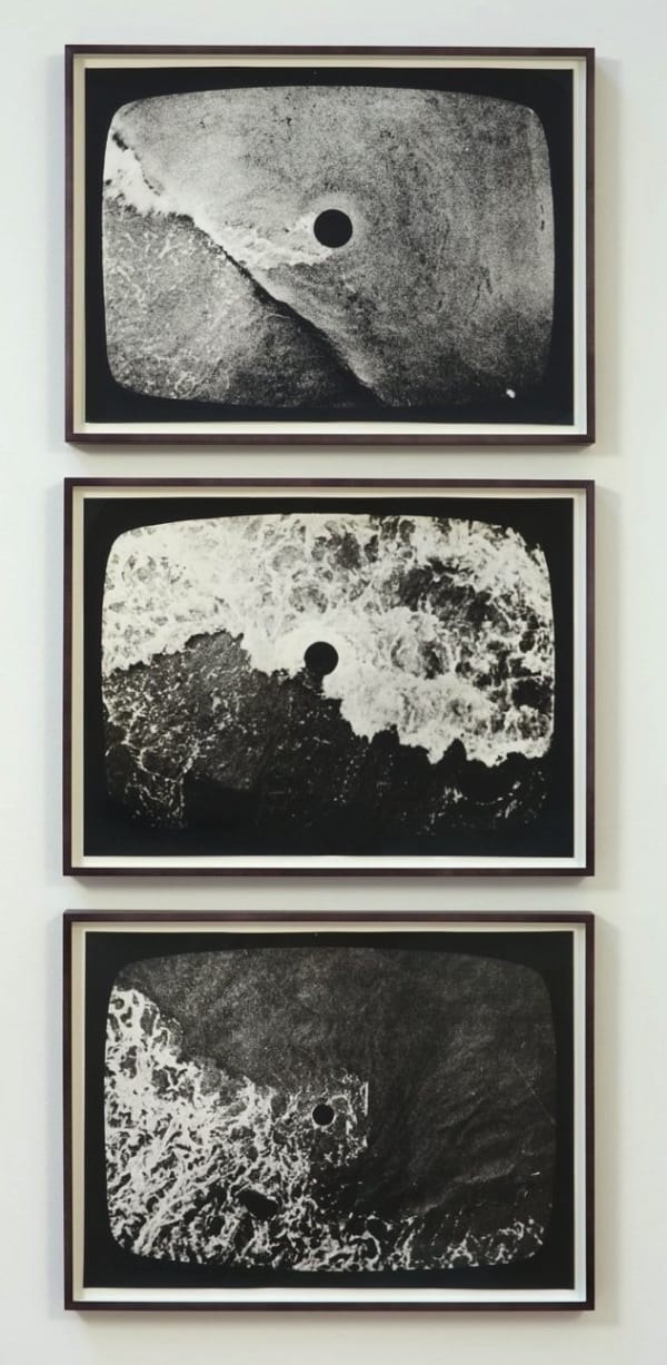 Barry FLANAGAN, Hole In The Sea (triptych), 1967-70