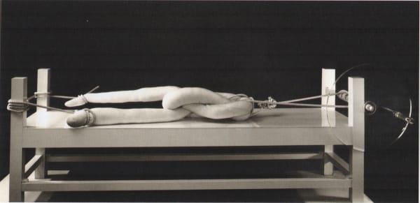 Renate BERTLMANN, Folterbett (Torture Bed), 1980