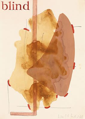Franz Erhard WALTHER, Werkzeichnung (Blind), 1966