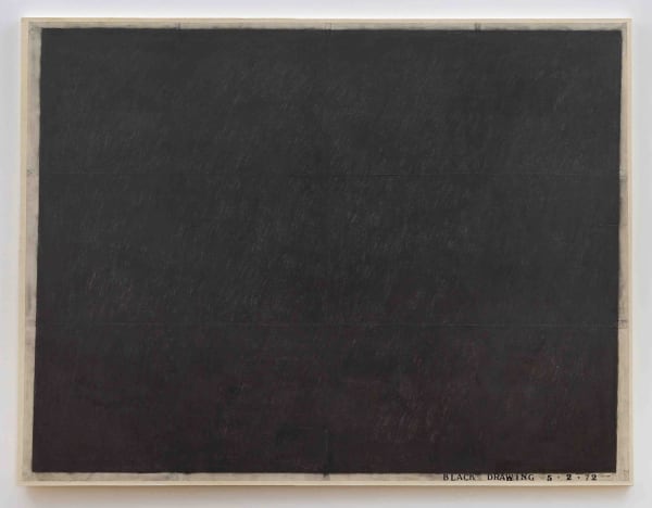 Bob LAW Drawing 5.2.72, 1972 graphite on paper 152.8 x 202.5 cm 60.2 x 79.7 in