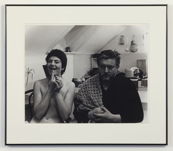 Friedl KUBELKA, Self-portrait with Peter Kubelka, 1977/78