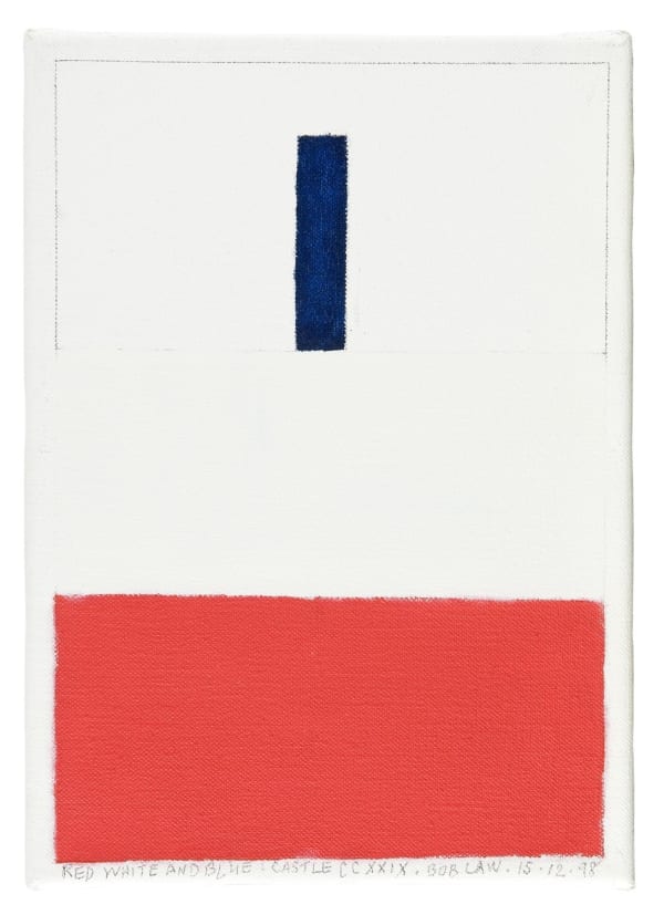 Bob LAW, Red White and Blue Castle CCXXIX 15.12.98, 1998