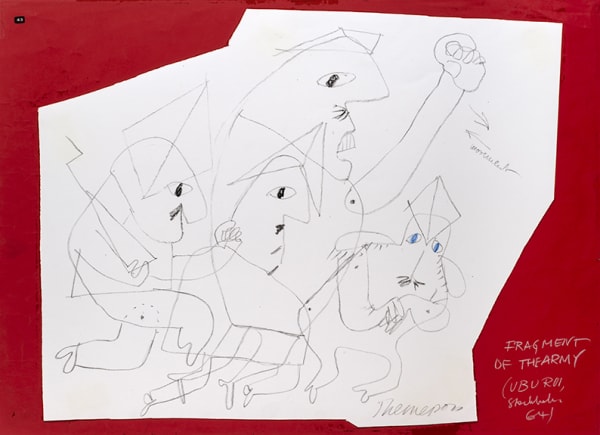 Franciszka THEMERSON, Fragment of the Army, Ubu, 1964