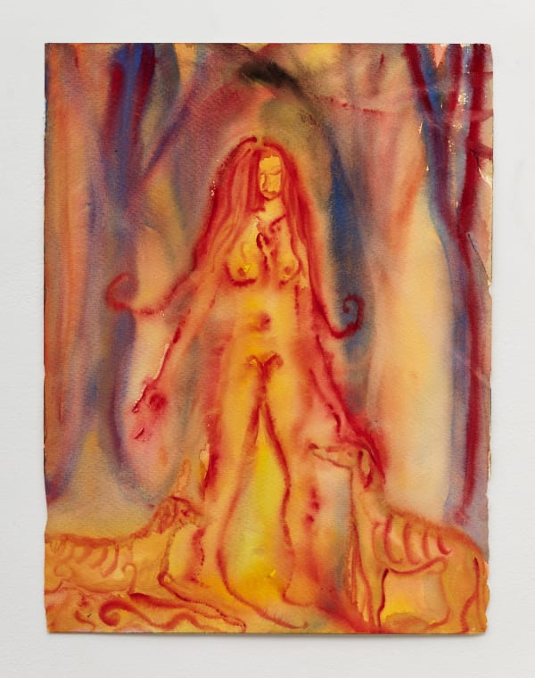 Jennifer BINNIE, Self Portrait between The Worlds, 2024