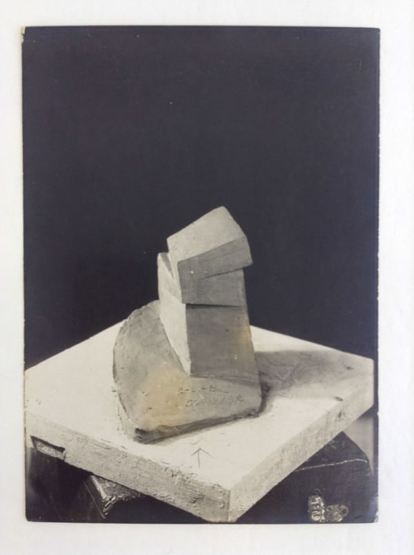 Vkhutemas Workshop, 233. Vkhutemas IV-4-13, Volume Study. Dynamic Composition, 1920s