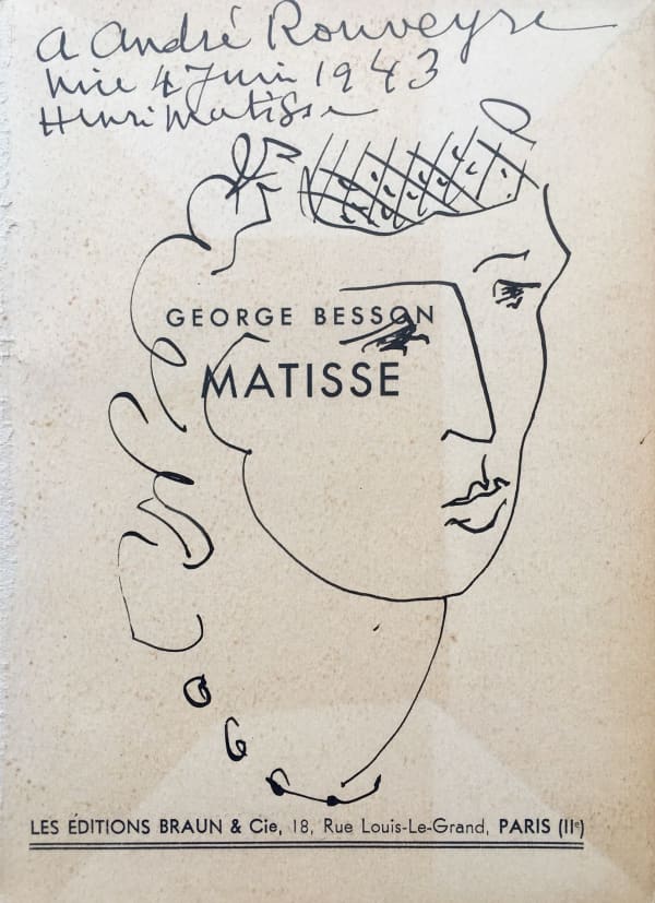 Henri Matisse (1869-1954), TÊTE DE FEMME, 1943