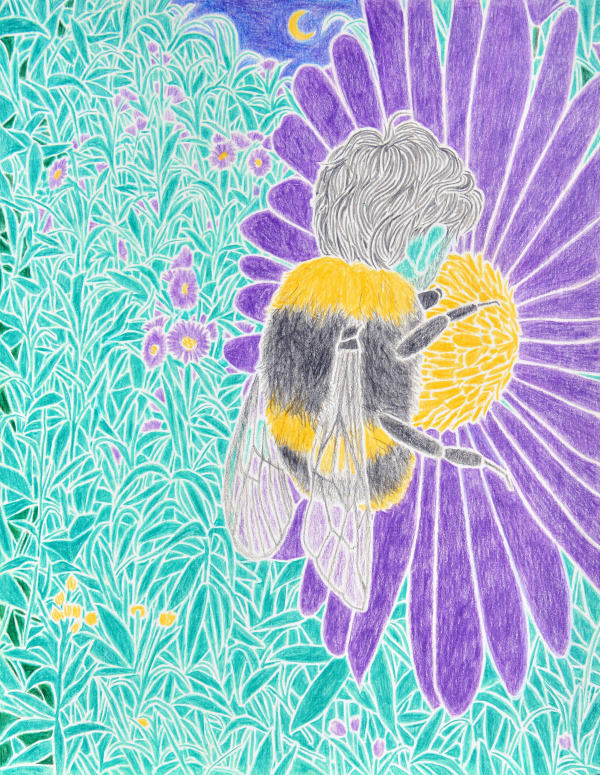 Timothy Bair, Study for Self-Portrait III, 2022