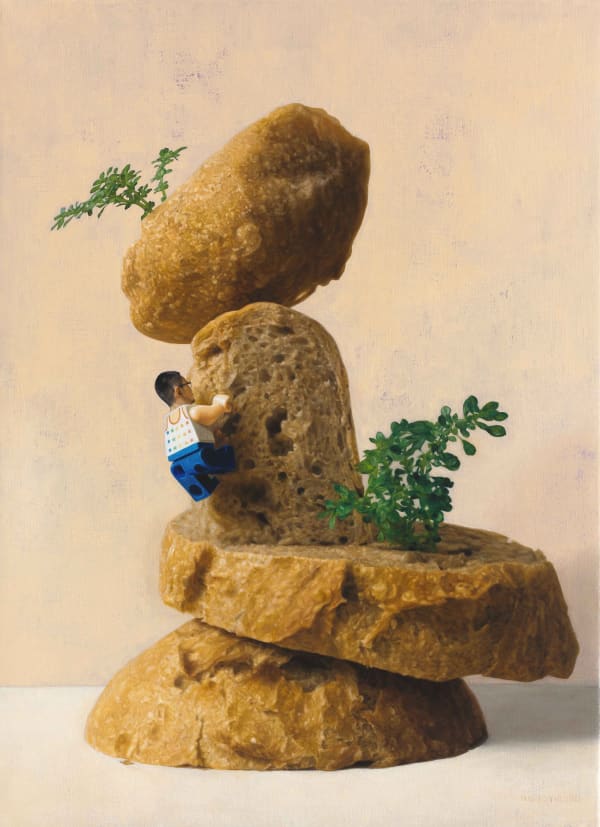 Yang Bo-Yao 楊博堯, Foodscape - Rock Climbing 食物風景-攀岩, 2021