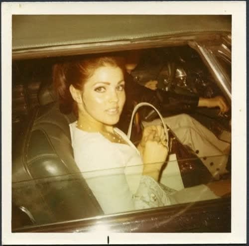 ENLARGEMENT REPRINT Vernacular, Untitled, [Car Pose] (Woman in car, passenger smiling]) Archival Pigment Print