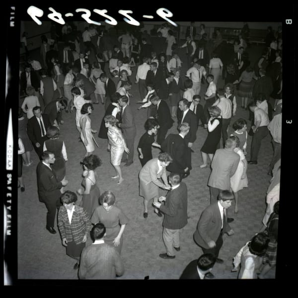 ENLARGEMENT REPRINT Vernacular, Untitled (dance hall) Gelatin Silver Print