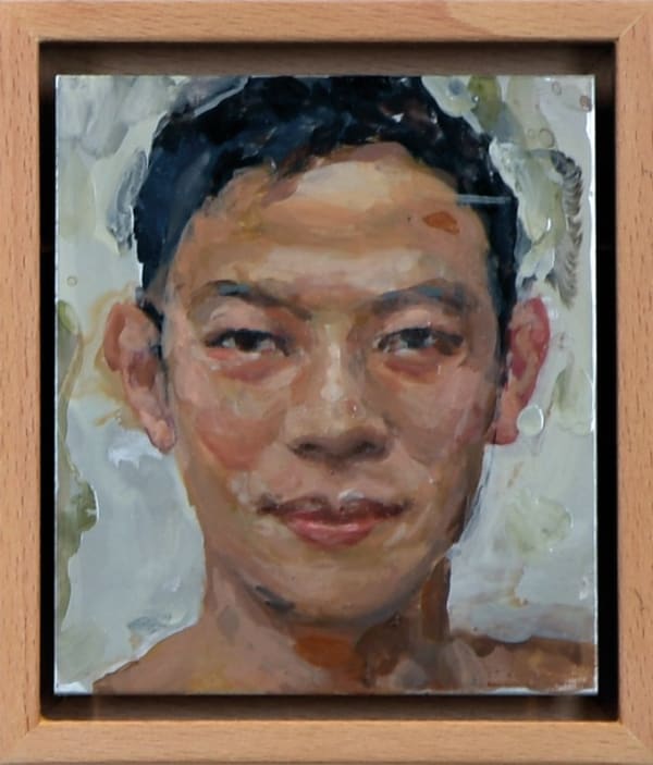 Geraldine Swayne, AI Human with Someone Else’s Eyebrows, 2024