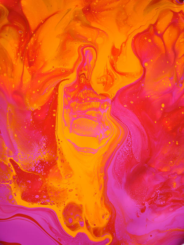 Rob and Nick Carter, Painting Photograph, Acrylic XXXII, 2024