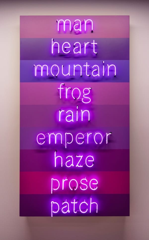 Rob and Nick Carter, Language of Colour, Purple, 2017