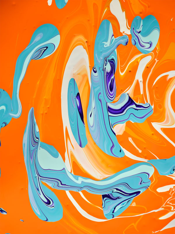 Rob and Nick Carter, Painting Photograph, Acrylic XXVIII, 2024