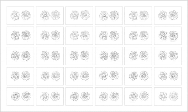 Rob and Nick Carter, Chinese Whispers, Double Daisies after Andy Warhol (c.1982), 2015